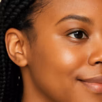 woman with beautiful blemish free skin